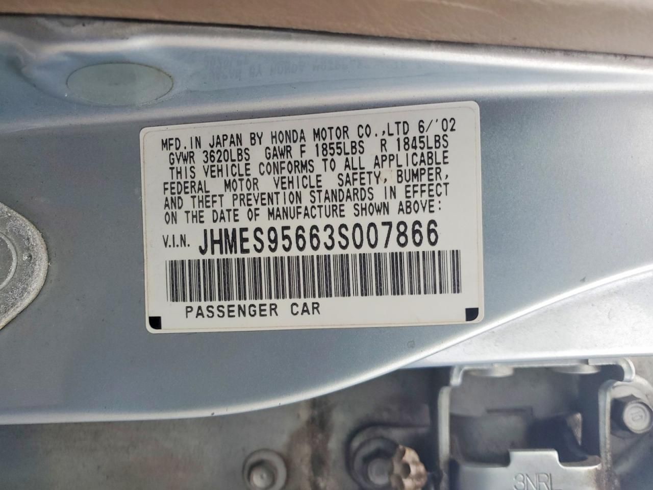 2003 Honda Civic Hybrid