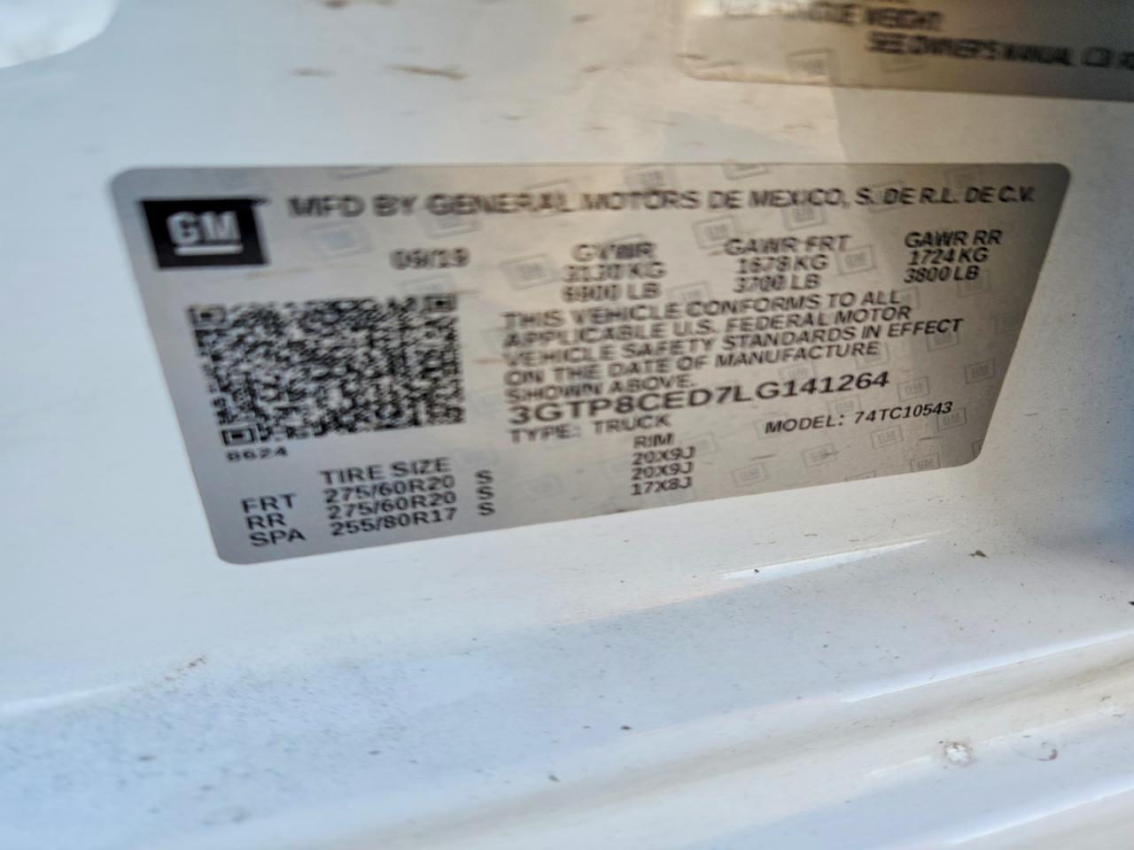 2020 GMC Sierra C1500 Elevation