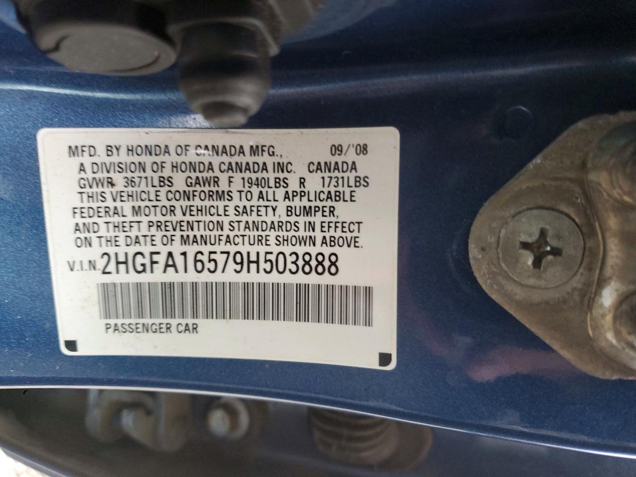 2009 Honda Civic lx