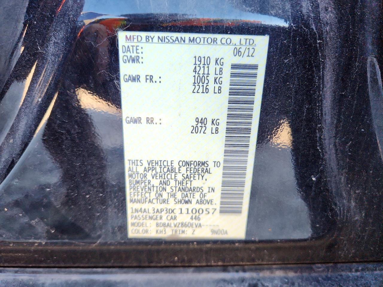 2013 Nissan Altima 2.5