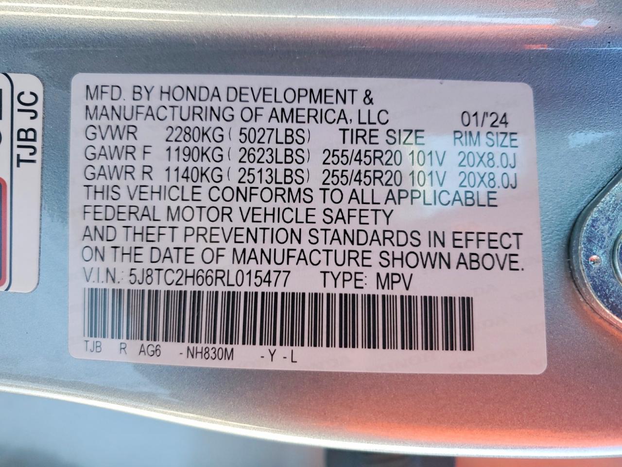2024 Acura Rdx A-spec