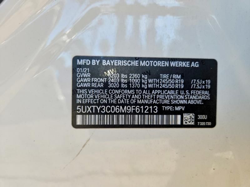 2021 BMW X3 Sdrive30i