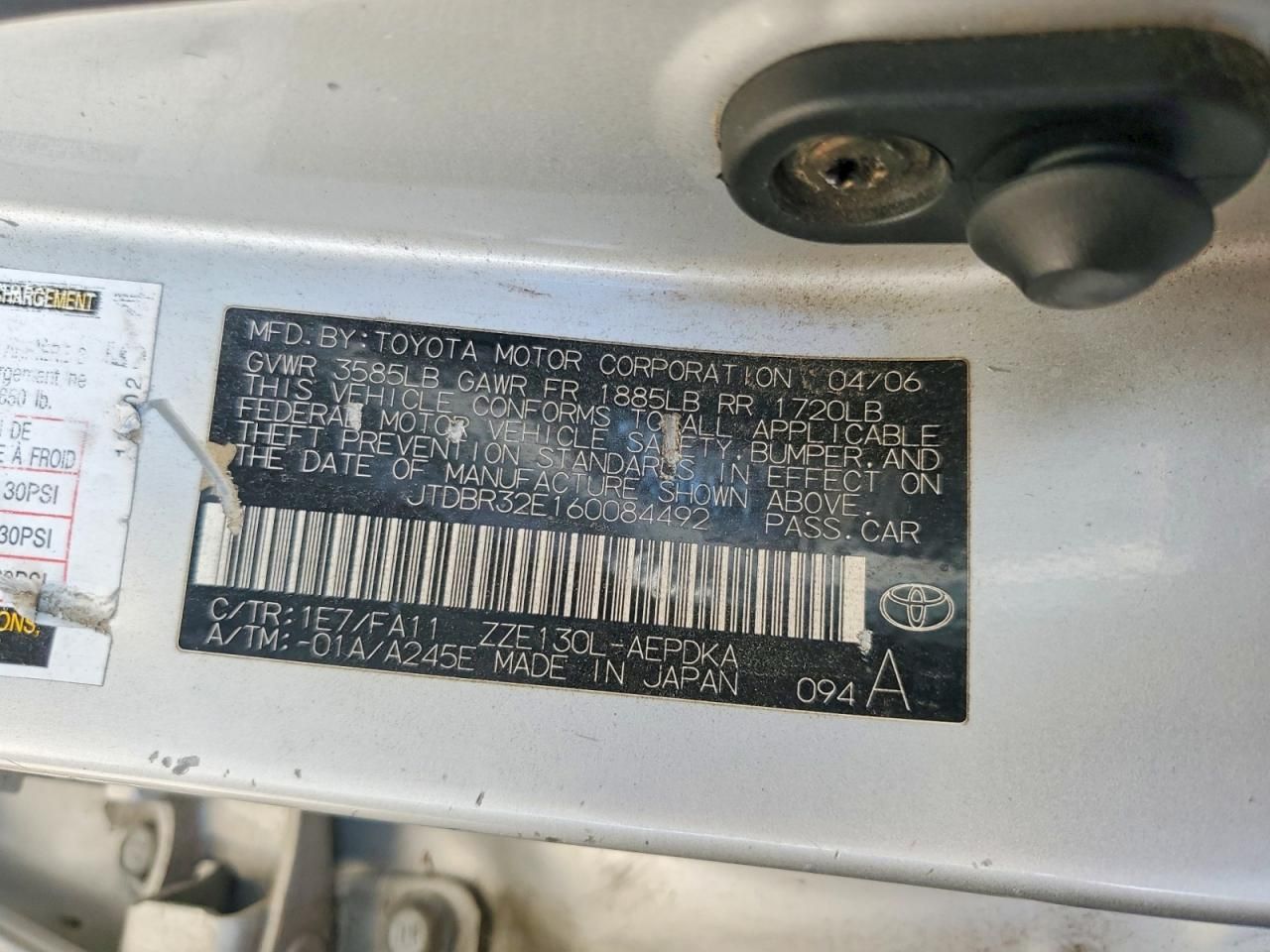 2006 Toyota Corolla ce