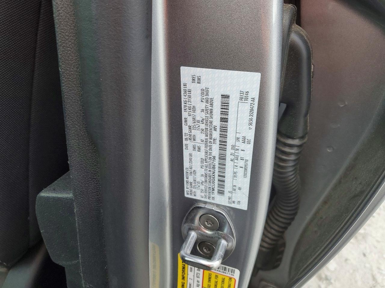 2022 Ford Escape se