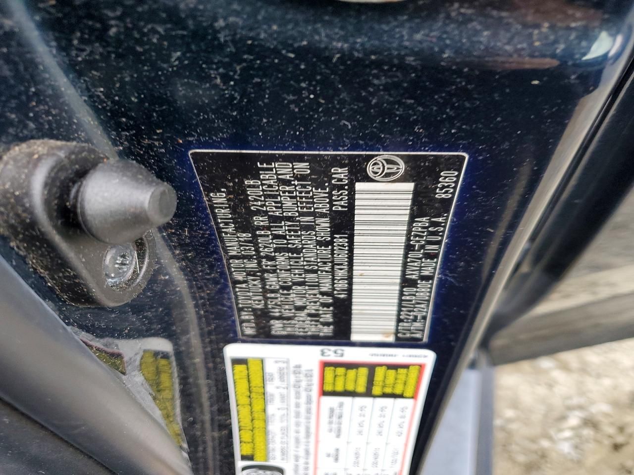 2018 Toyota Camry xse