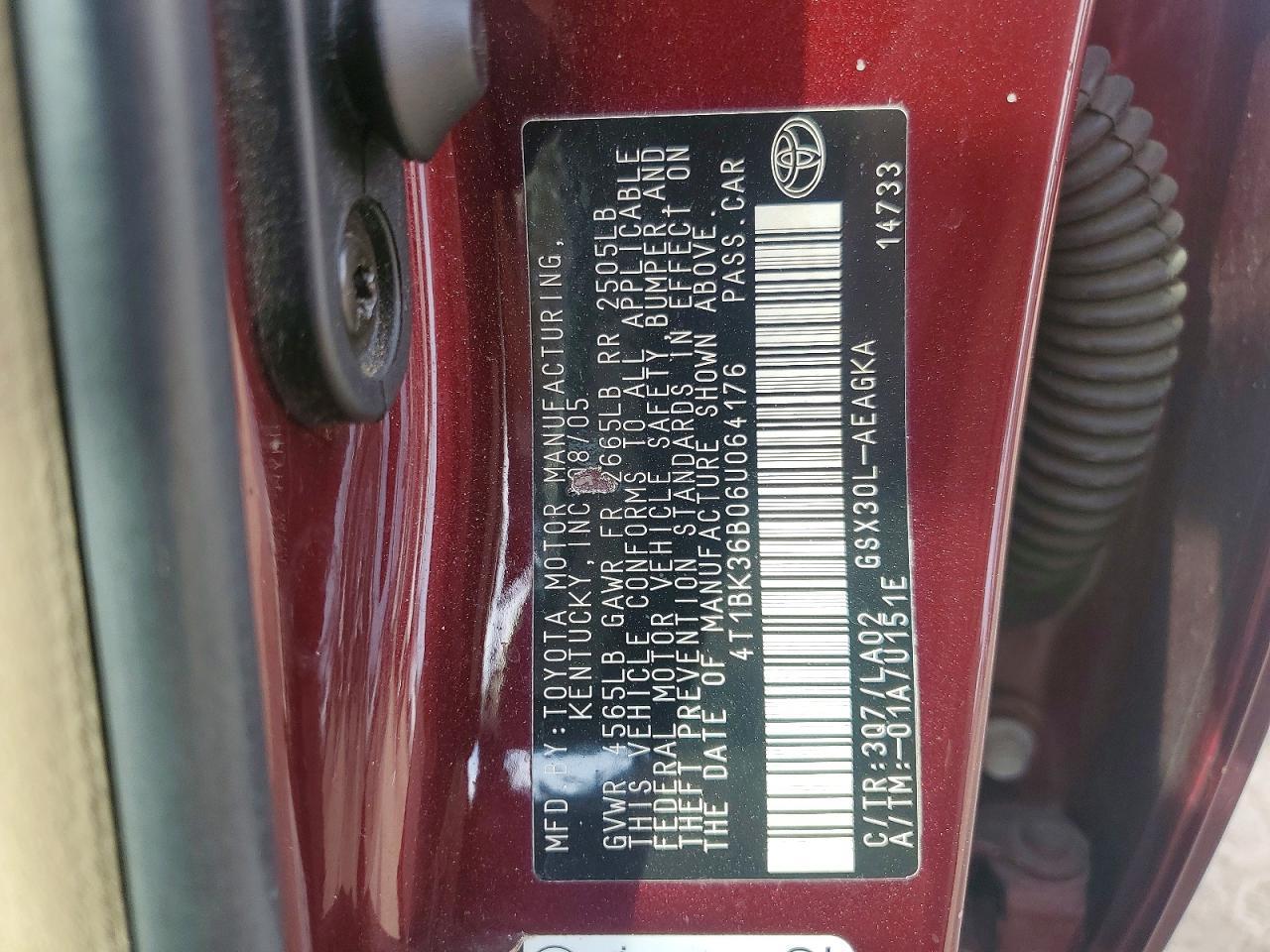 2006 Toyota Avalon xl