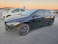 Hyundai salvage cars for sale: 2018 Hyundai Elantra Sport