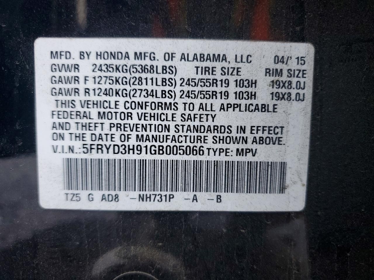 2016 Acura Mdx Advance