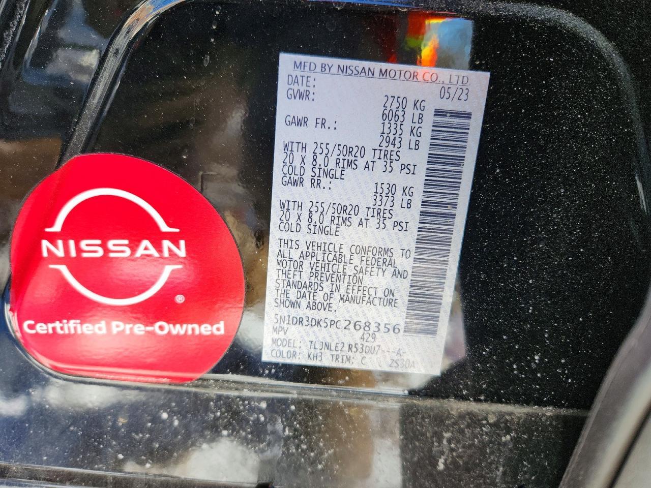 2023 Nissan Pathfinder Platinum