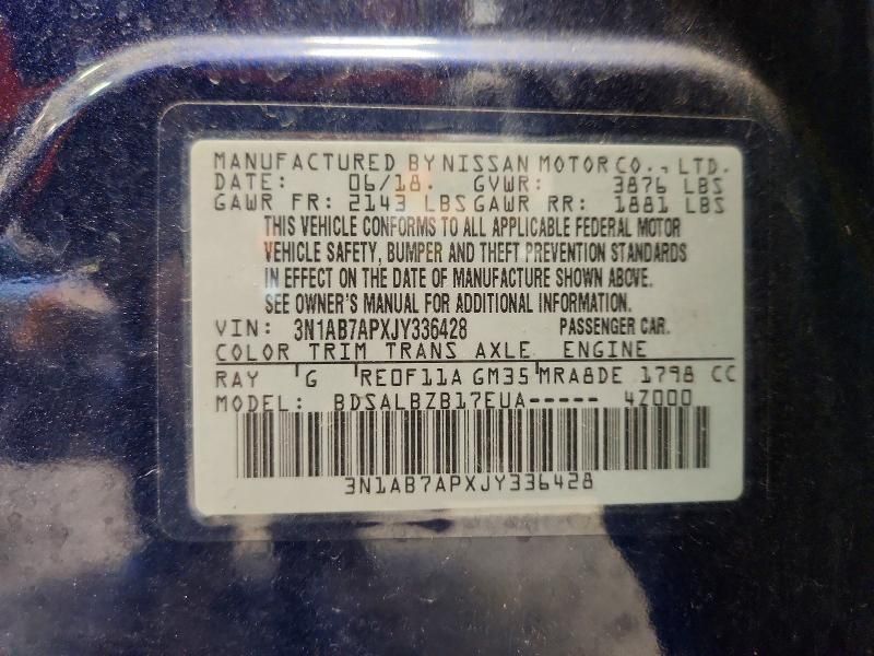 2018 Nissan Sentra s