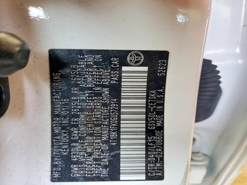 2016 Toyota Camry xse