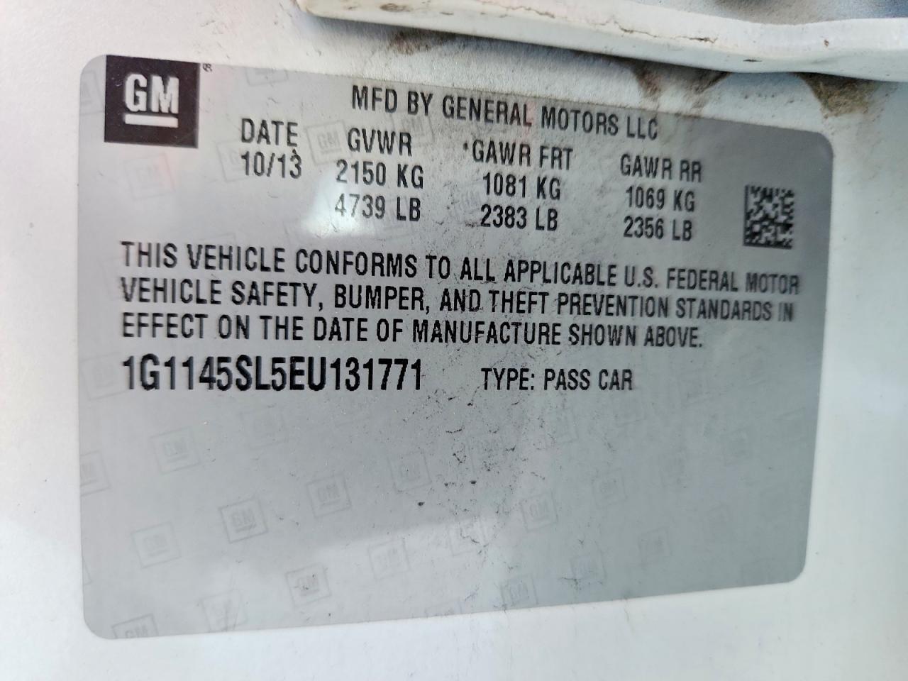 2014 Chevrolet Impala ltz