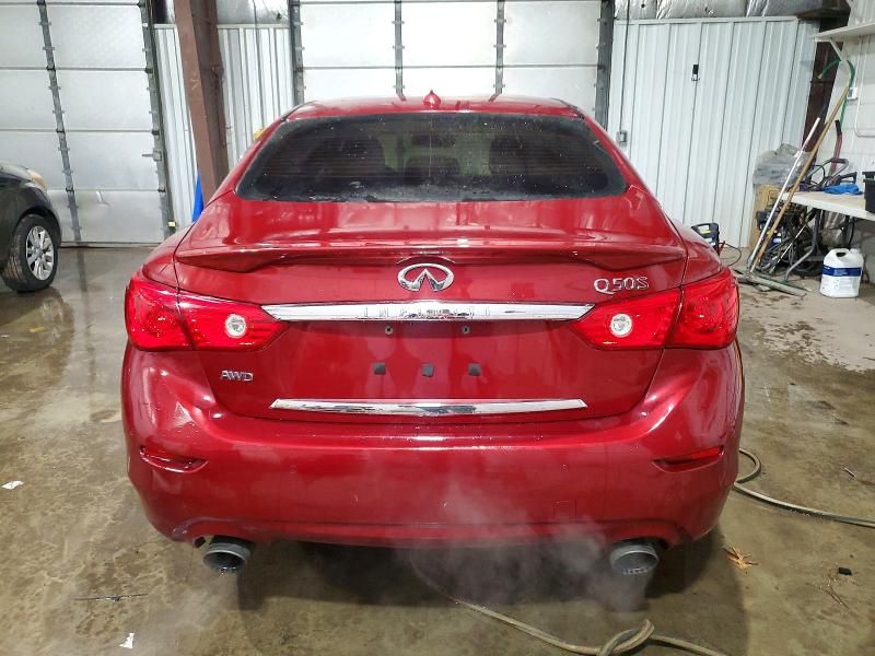 2016 Infiniti Q50 red Sport 400