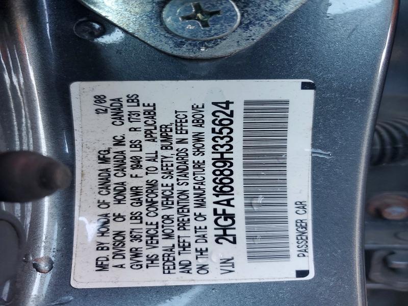 2009 Honda Civic Lx-s