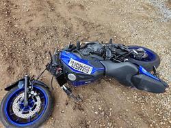Salvage motorcycles for sale at Wichita, KS auction: 2024 Yamaha MT07