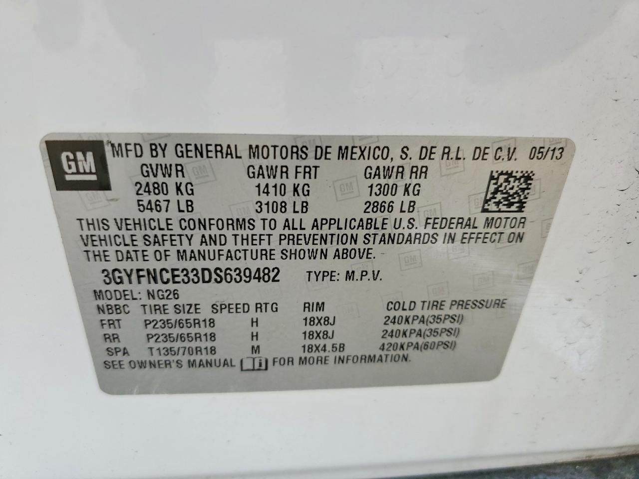 2013 Cadillac Srx Luxury Collection