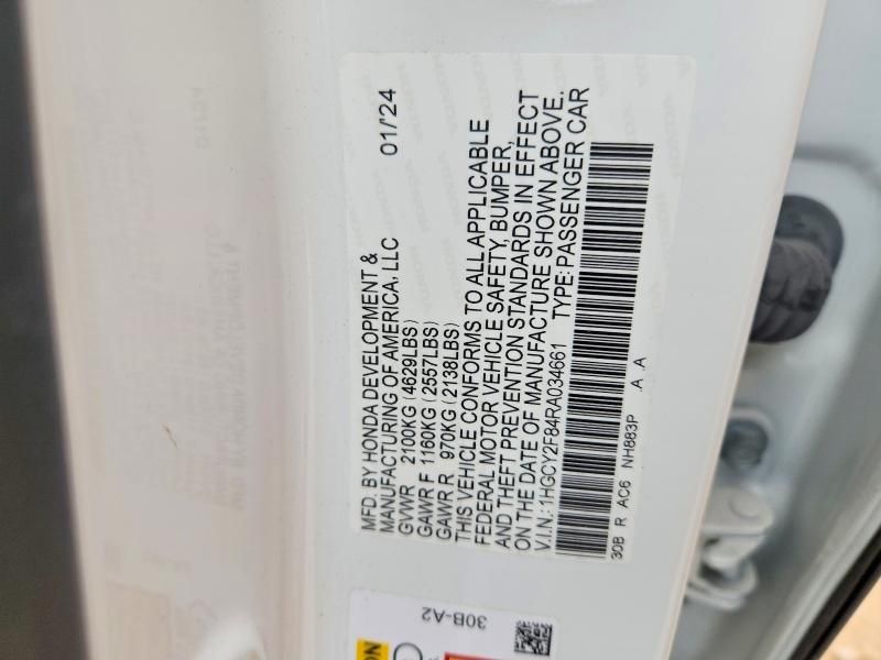 2024 Honda Accord Touring Hybrid