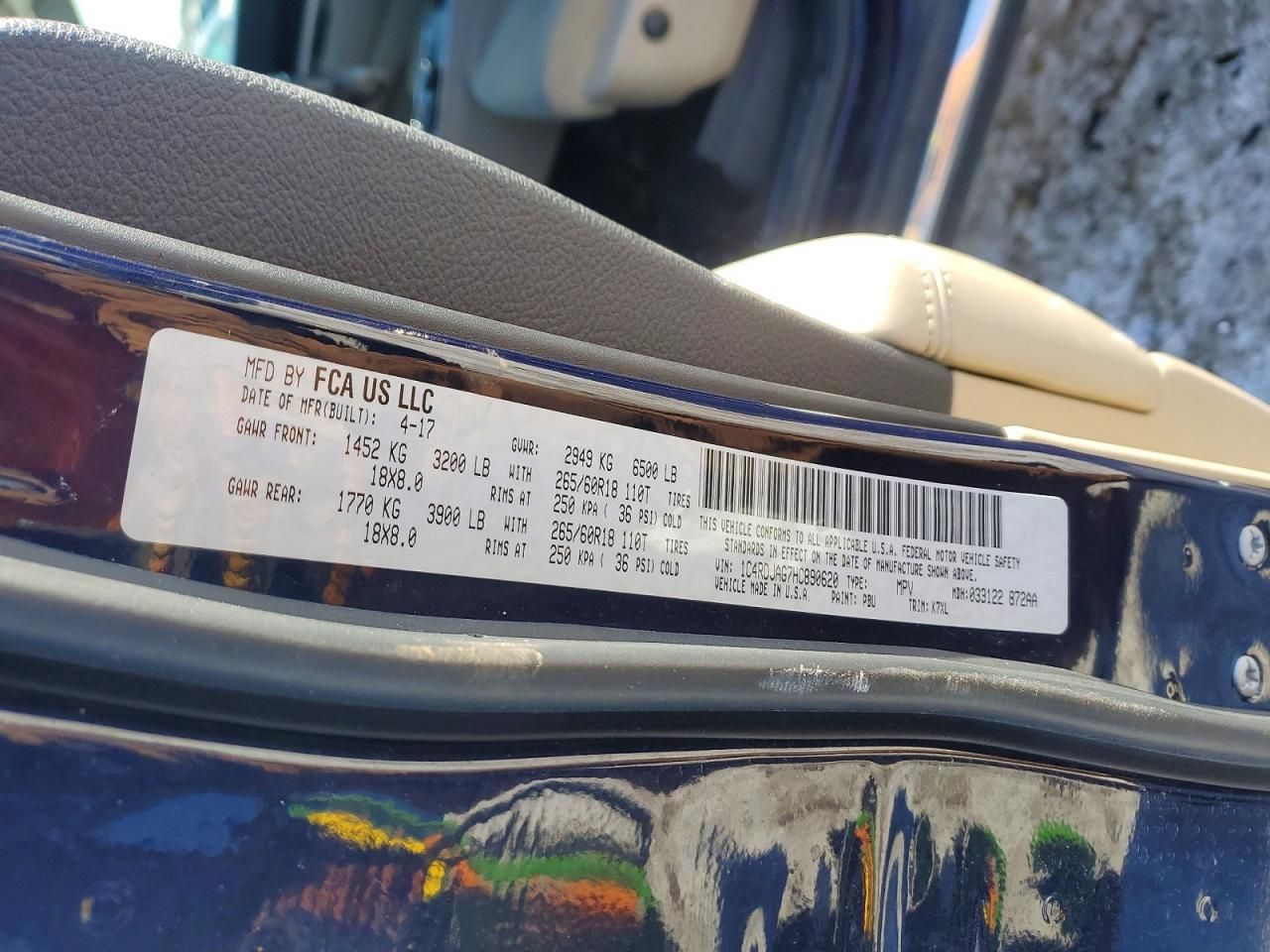 2017 Dodge Durango sxt