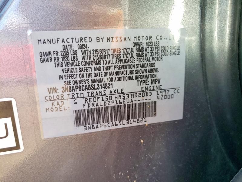 2025 Nissan Kicks sv