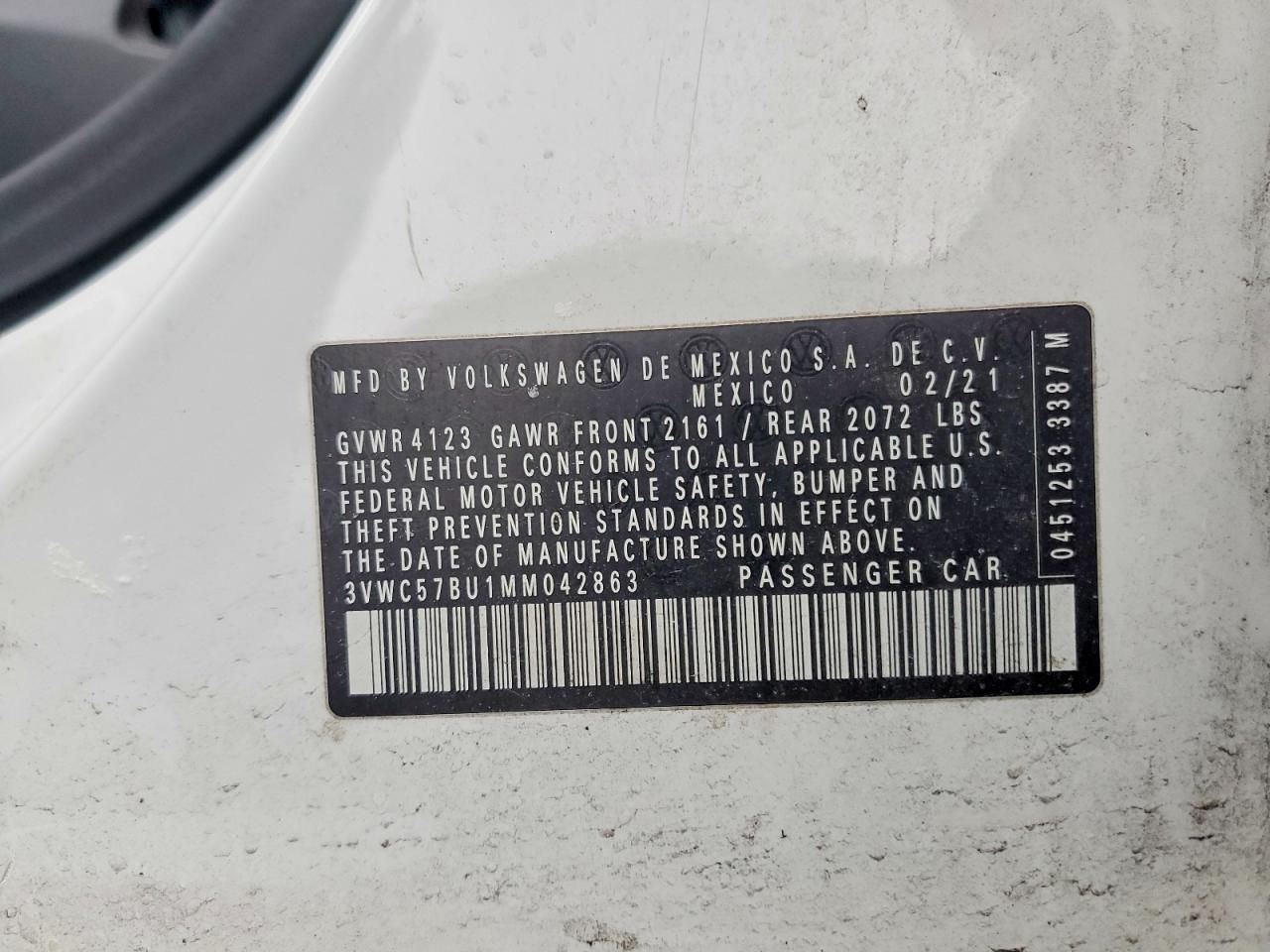 2021 Volkswagen Jetta s