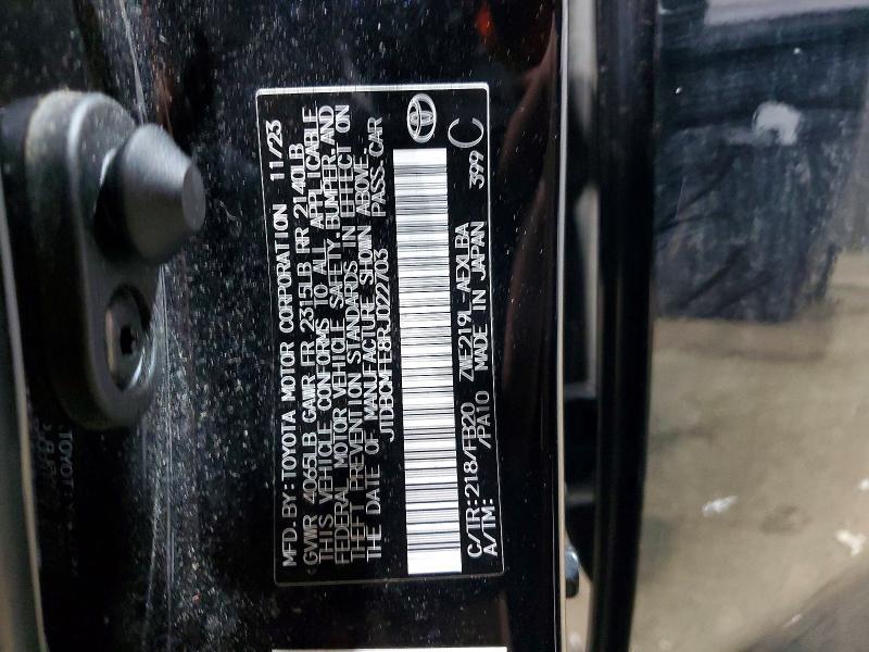 2024 Toyota Corolla Hybrid le