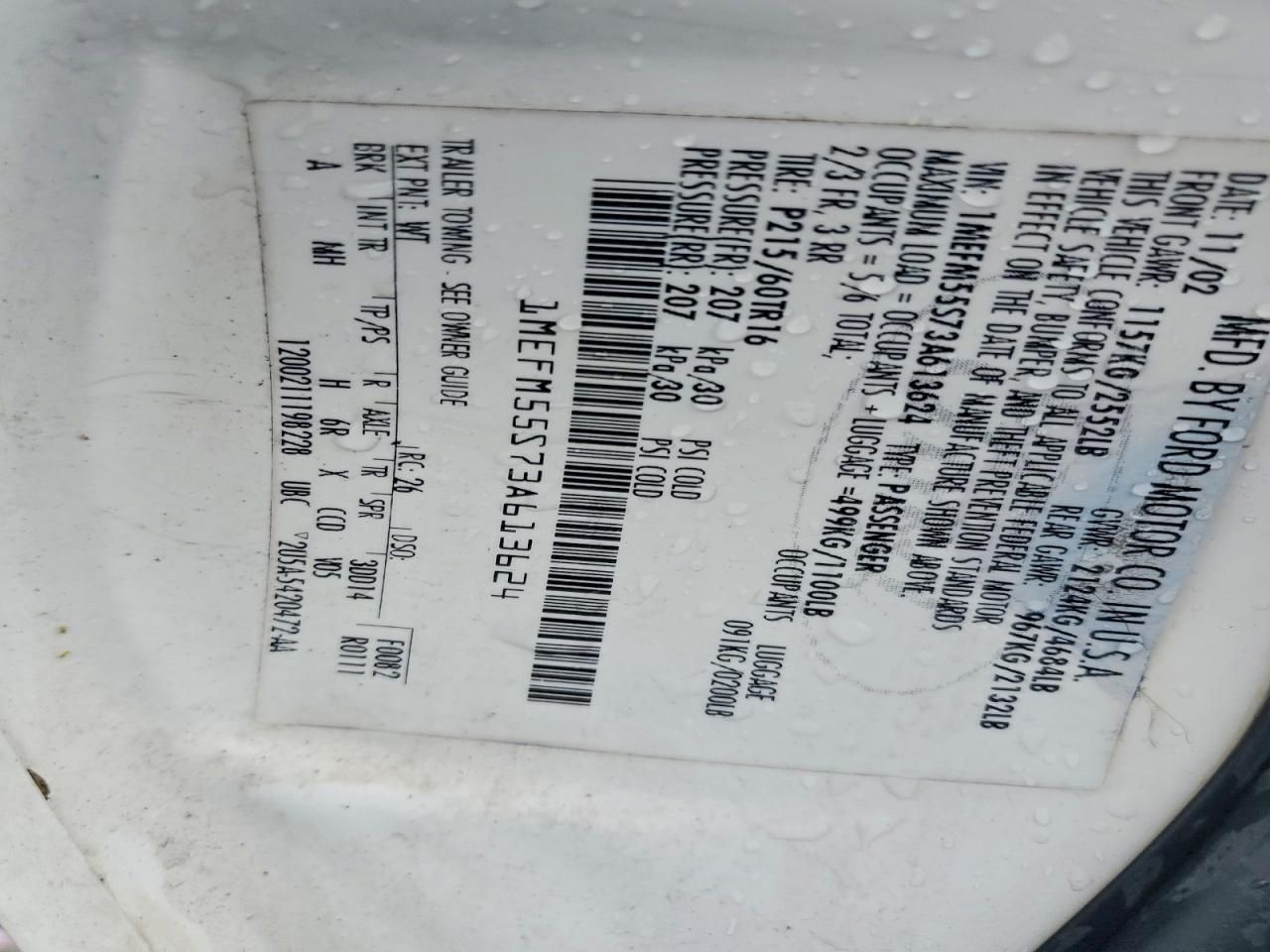 2003 Mercury Sable ls Premium