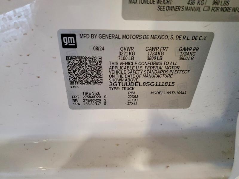 2025 GMC Sierra K1500 slt