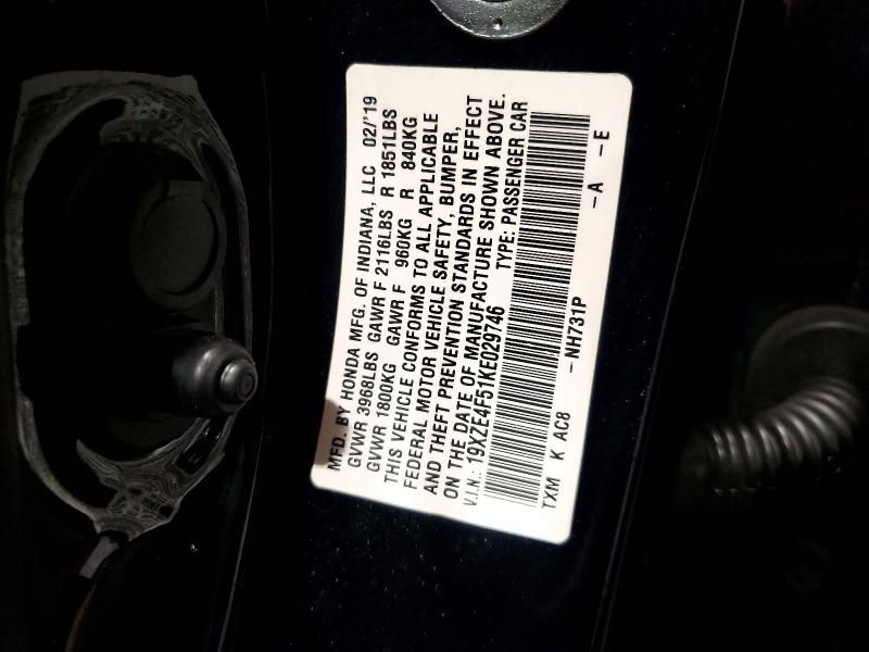 2019 Honda Insight ex