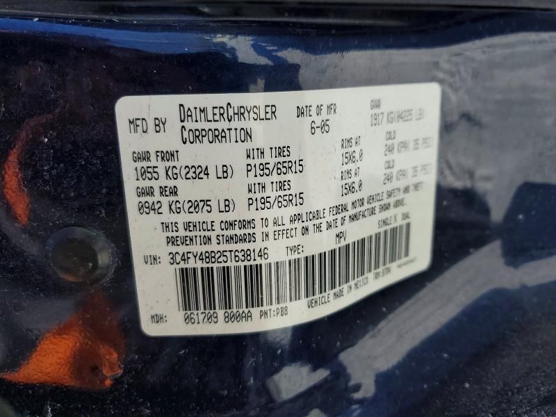 2005 Chrysler Pt Cruiser