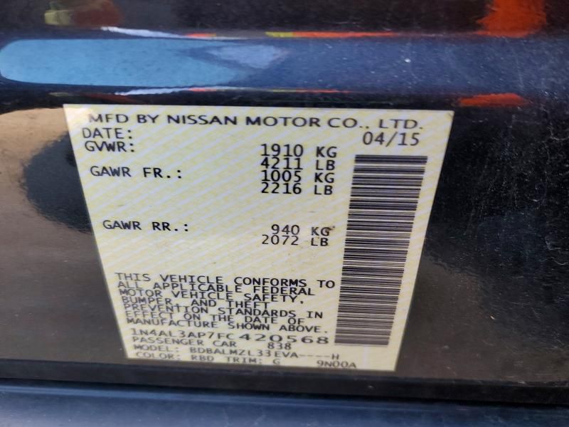 2015 Nissan Altima 2.5