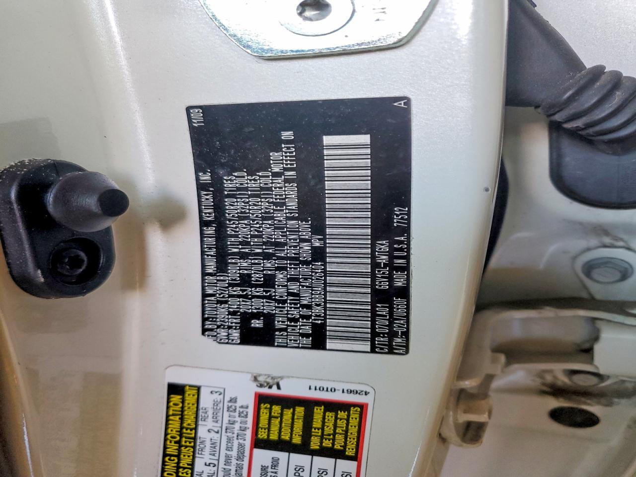 2010 Toyota Venza awd V6