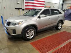 KIA Sorento salvage cars for sale: 2015 KIA Sorento lx