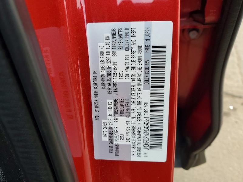 2021 Mazda Cx-5 Grand Touring Reserve