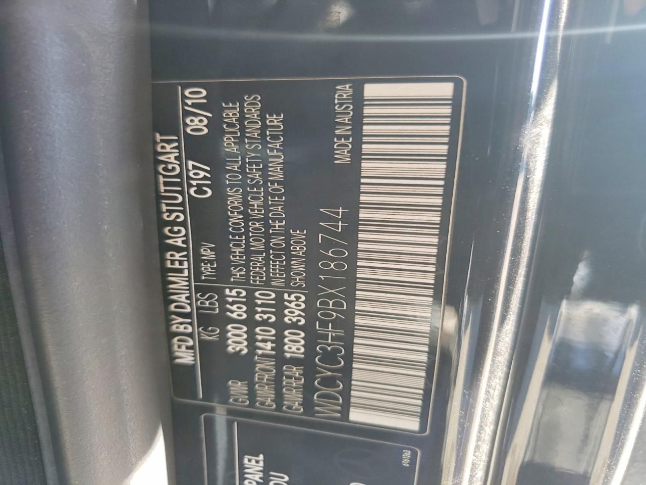 2011 Mercedes-Benz G 550