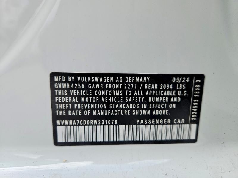 2024 Volkswagen Gti s