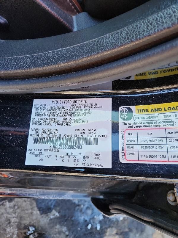 2012 Lincoln Mkz Hybrid