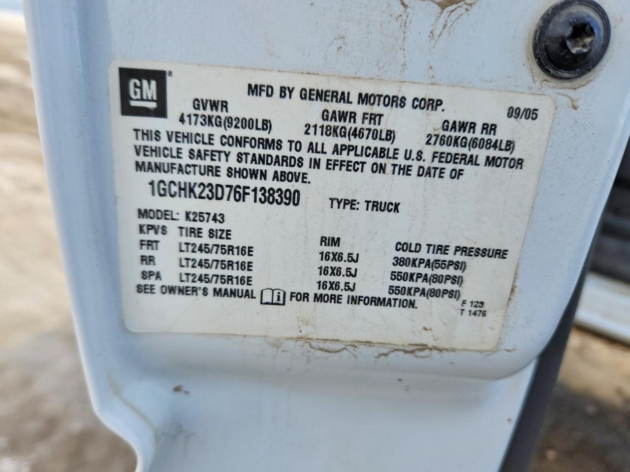 2006 Chevrolet Silverado K2500 Heavy Duty