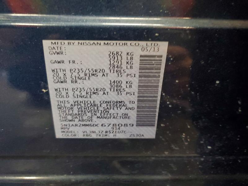 2013 Nissan Pathfinder s