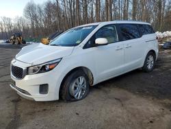 KIA salvage cars for sale: 2016 KIA Sedona lx