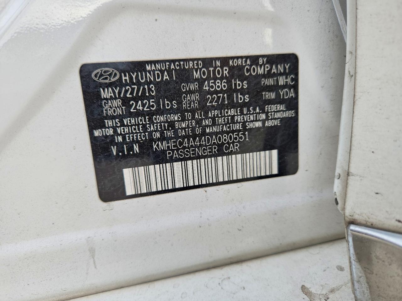 2013 Hyundai Sonata Hybrid