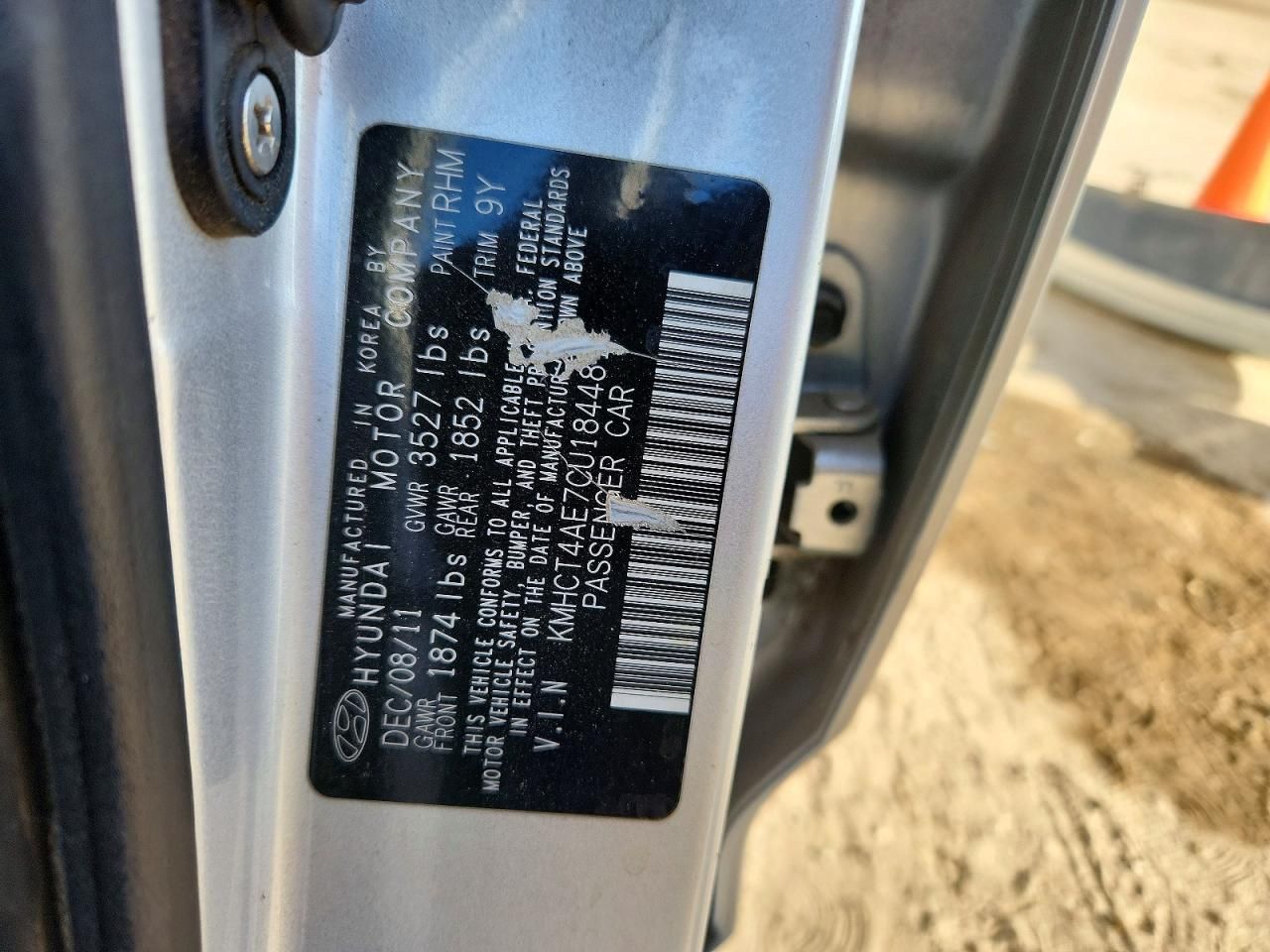 2012 Hyundai Accent gls