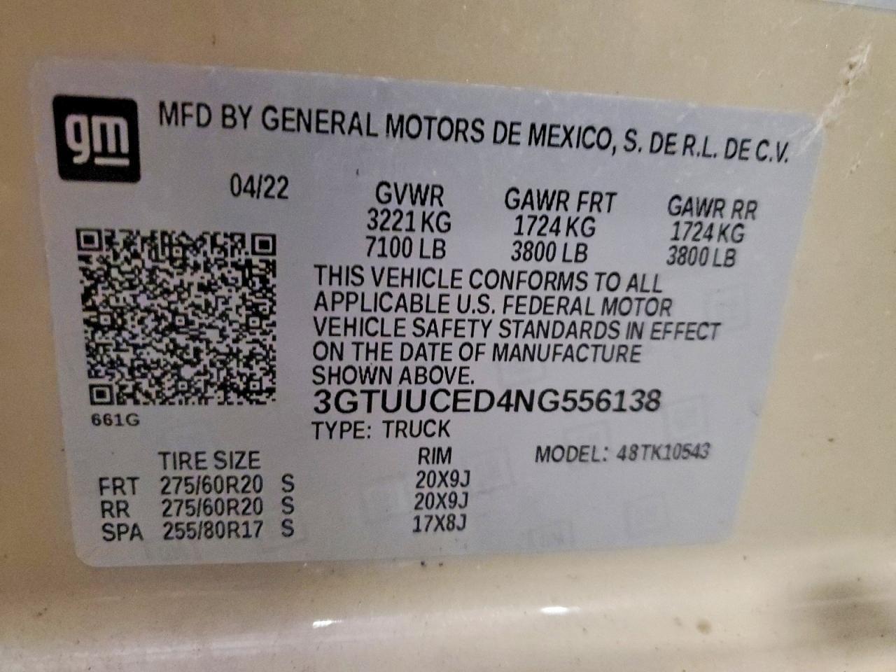 2022 GMC Sierra K1500 Elevation