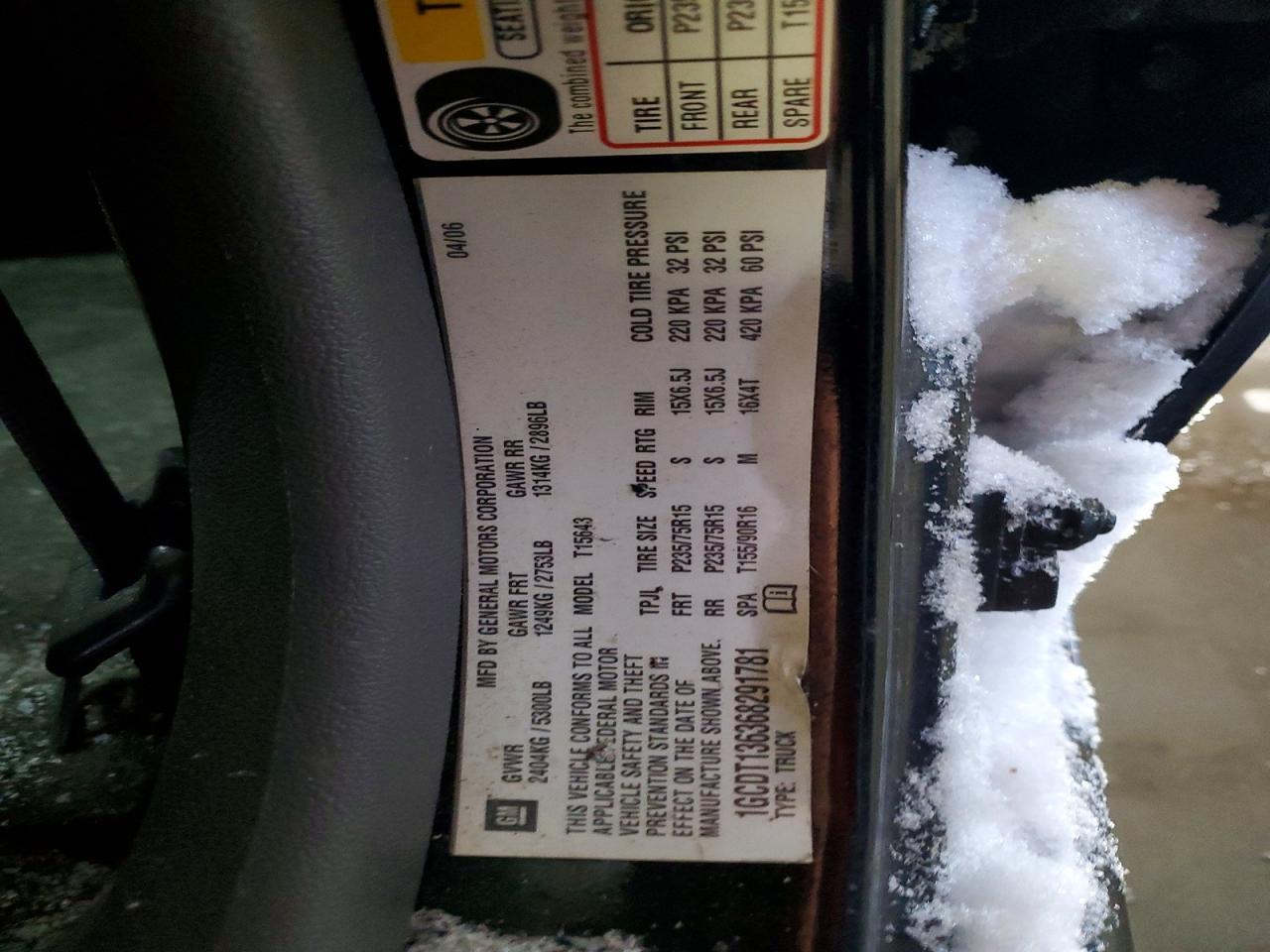 2006 Chevrolet Colorado