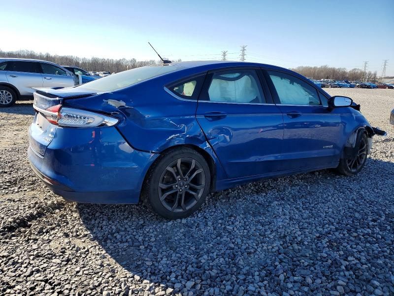 2018 Ford Fusion se Hybrid