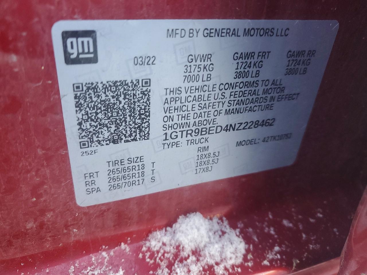 2022 GMC Sierra Limited K1500 sle