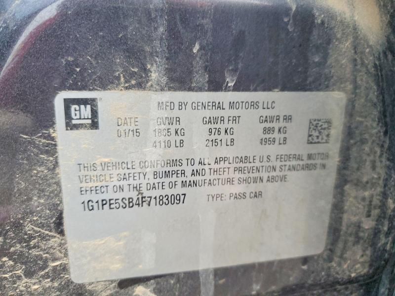 2015 Chevrolet Cruze lt