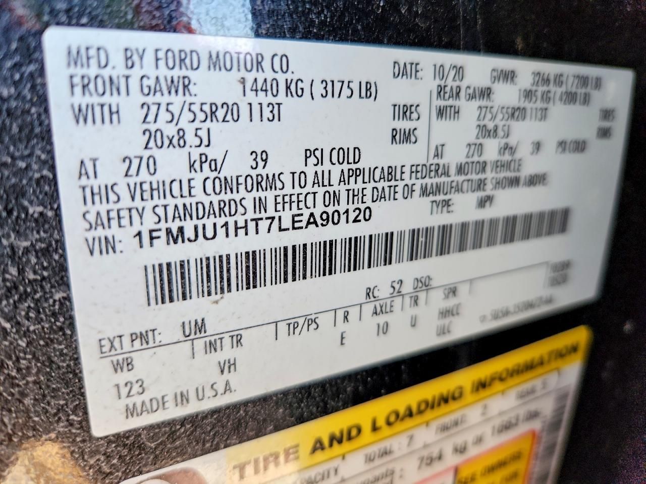 2020 Ford Expedition xlt