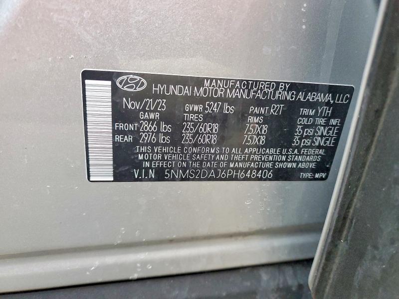 2023 Hyundai Santa fe sel