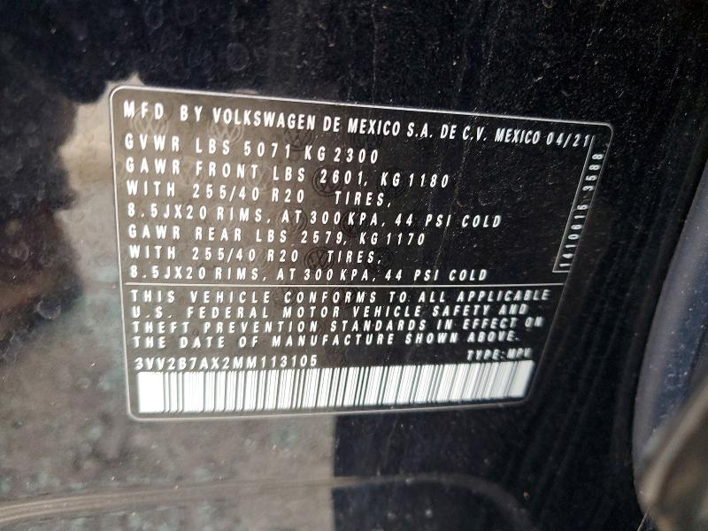 2021 Volkswagen Tiguan se