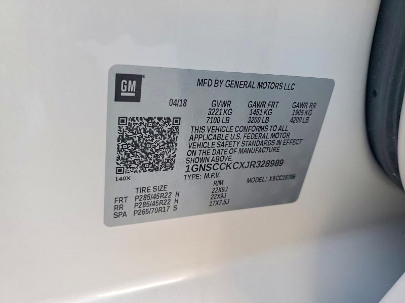 2018 Chevrolet Tahoe C1500 Premier